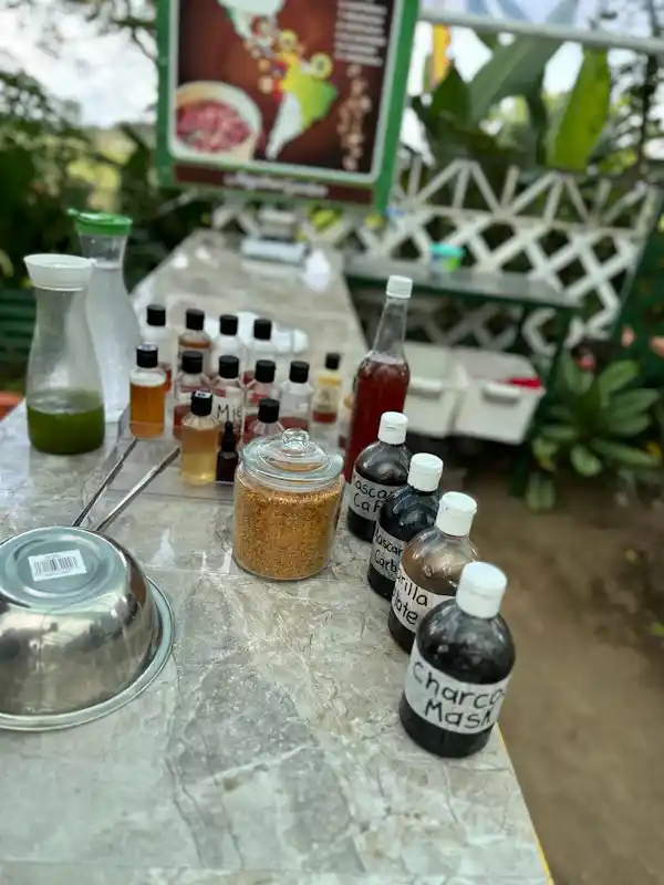 Traditional Costa Rican kitchen setting (Rancho) used for cultural education and tastings