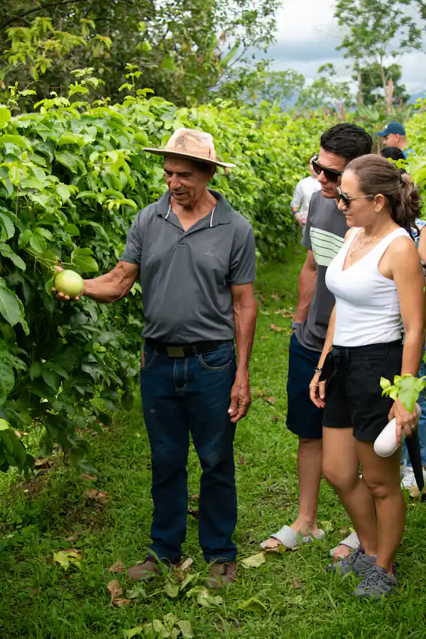 Authentic Costa Rican Rancho setting for a traditional farm-to-table dining experience and artisanal food tasting