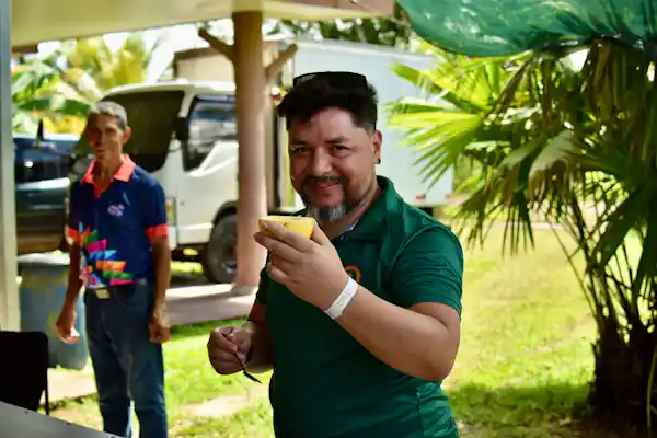 The serene and verdant landscape of the La Fortuna countryside during a guided agricultural immersion tour